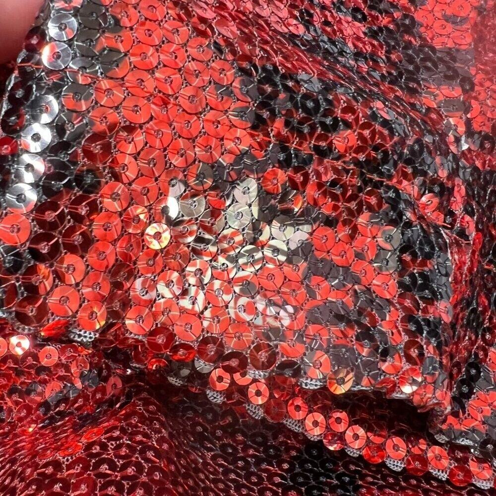 Adidas x Ivy Park Snake Print Sequin Duster Coat Red V Necl Womens M NWT Holiday - Picture 6 of 16